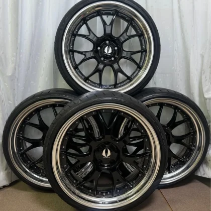 JDM 21-inch Aimgain G2M Wheel and Tire Set 245/40R21x4Book No Tires