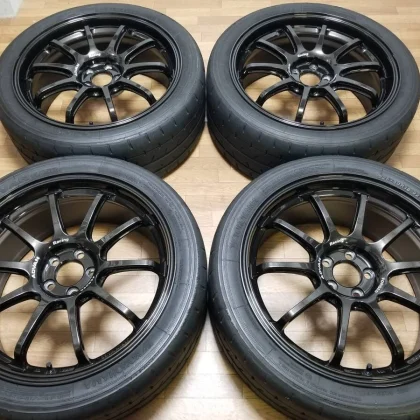 JDM Excellent Condition 188J +44 PCD100 ADVAN Racing RS-DF forging A05 No Tires