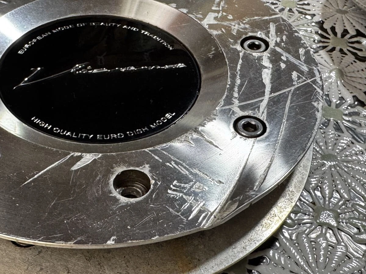 JDM SSR Vienna Dish Center Cap 170mm Set of 4 No Tires - Image 6