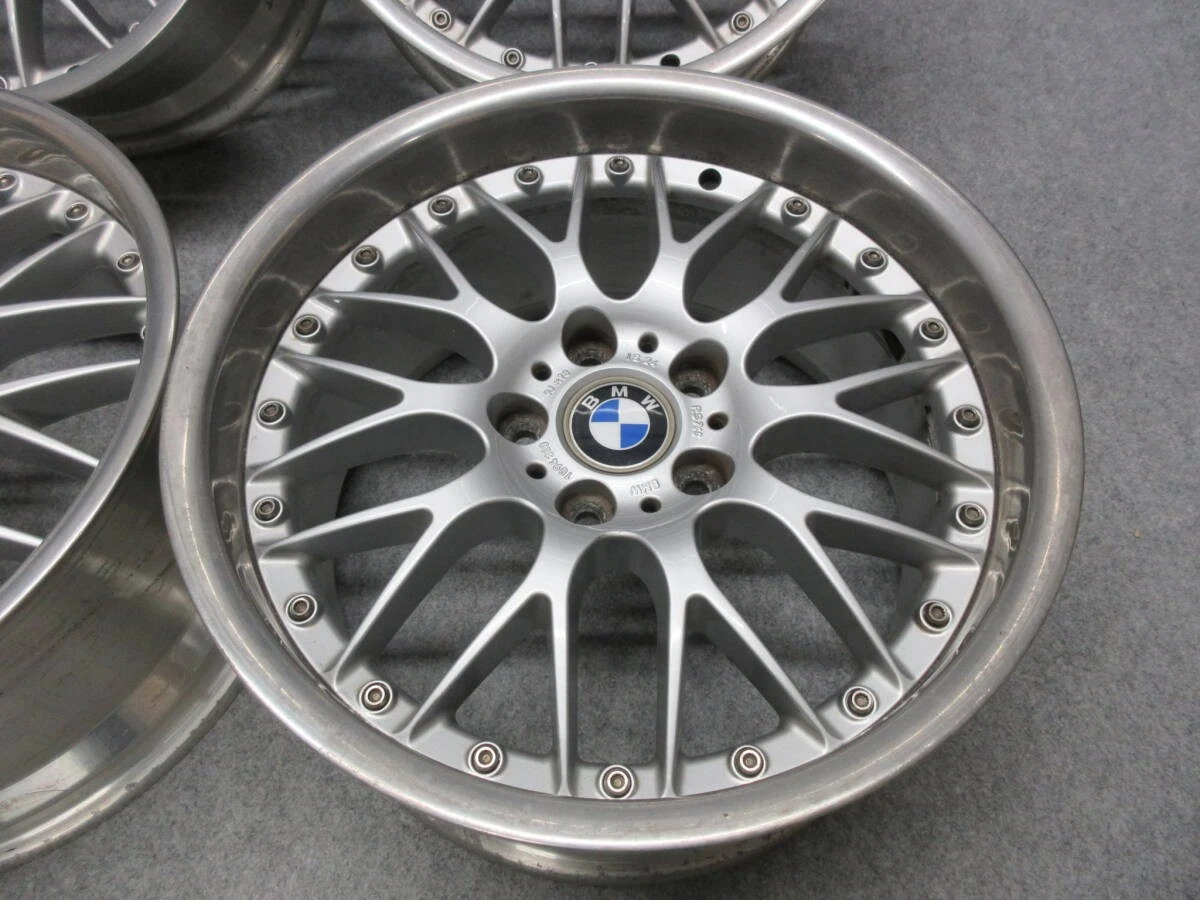 JDM Imported rare BMW genuine Black Spoke Composite II wheels made by No Tires - Image 5