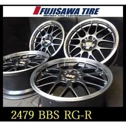 JDM 2479OT02206195BBS RG-R Re-Painting product18x8.5J/9J 5 holes PCD12 No Tires