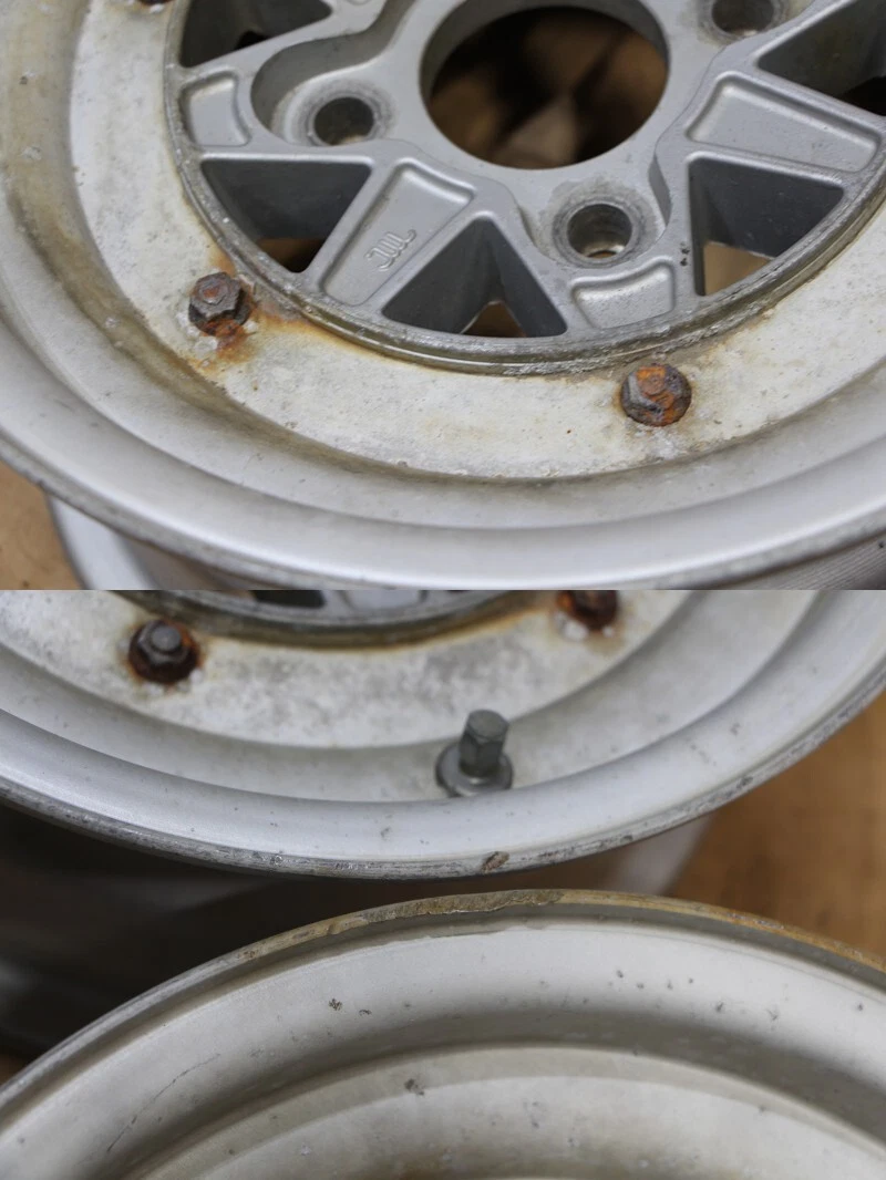 JDM B646 Rare vintage SSR Speedster Mark III MK-3 13X6.5J+8 PCD114.3 J No Tires - Image 8