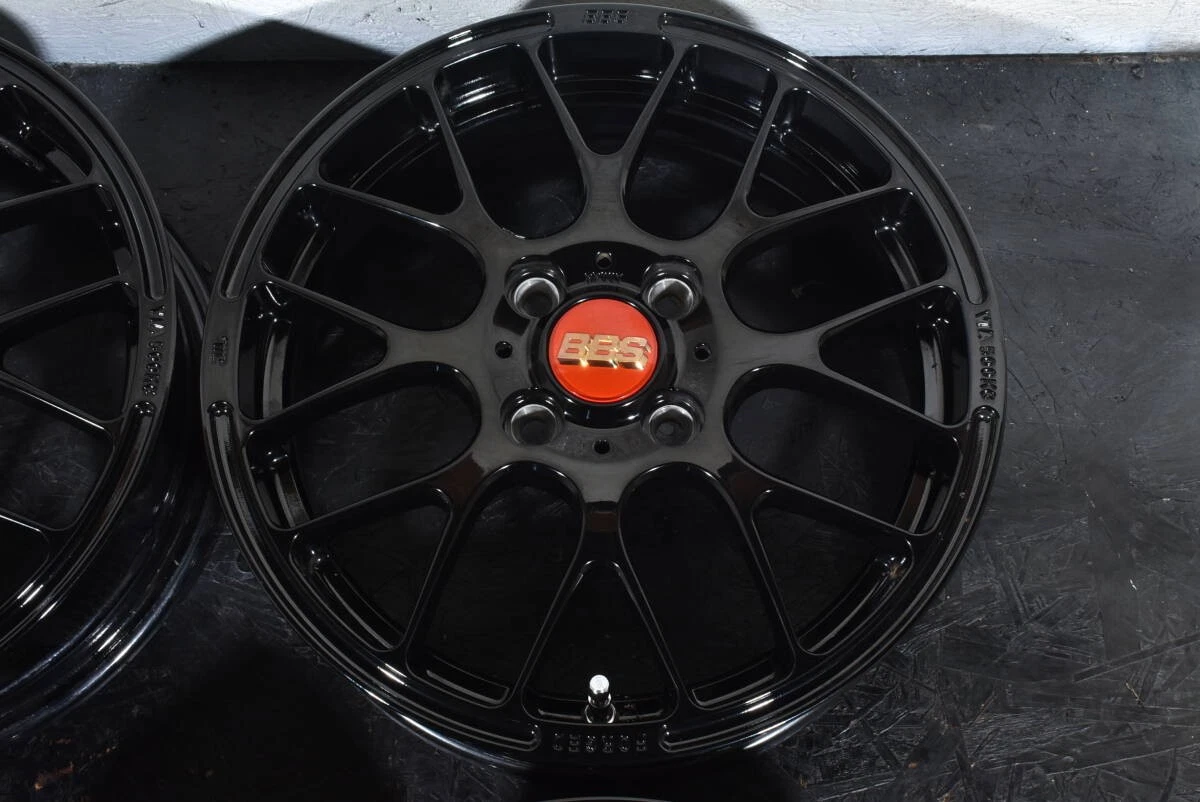JDM BBS RP RP007 15-inch wheels in limited color black. Set of 4 forge No Tires - Image 3