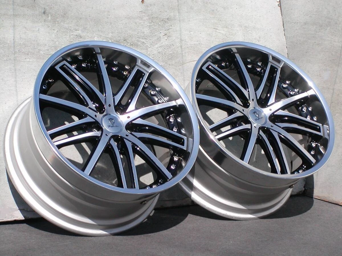 JDM Traffic Star VZ 8.5J 9.5J Celsior Cima Crown Mark X Alphard IS GS No Tires - Image 2