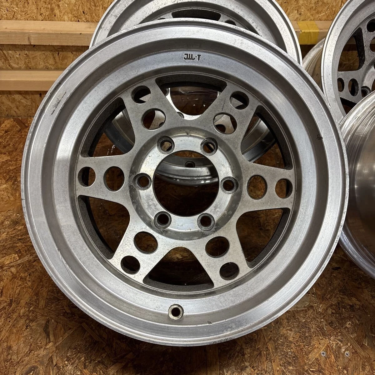 JDM BS Zona RV-1 Deep Rim 15x8.5J-32 139.7/6-Lug Fits Land Cruiser Pra No Tires - Image 2