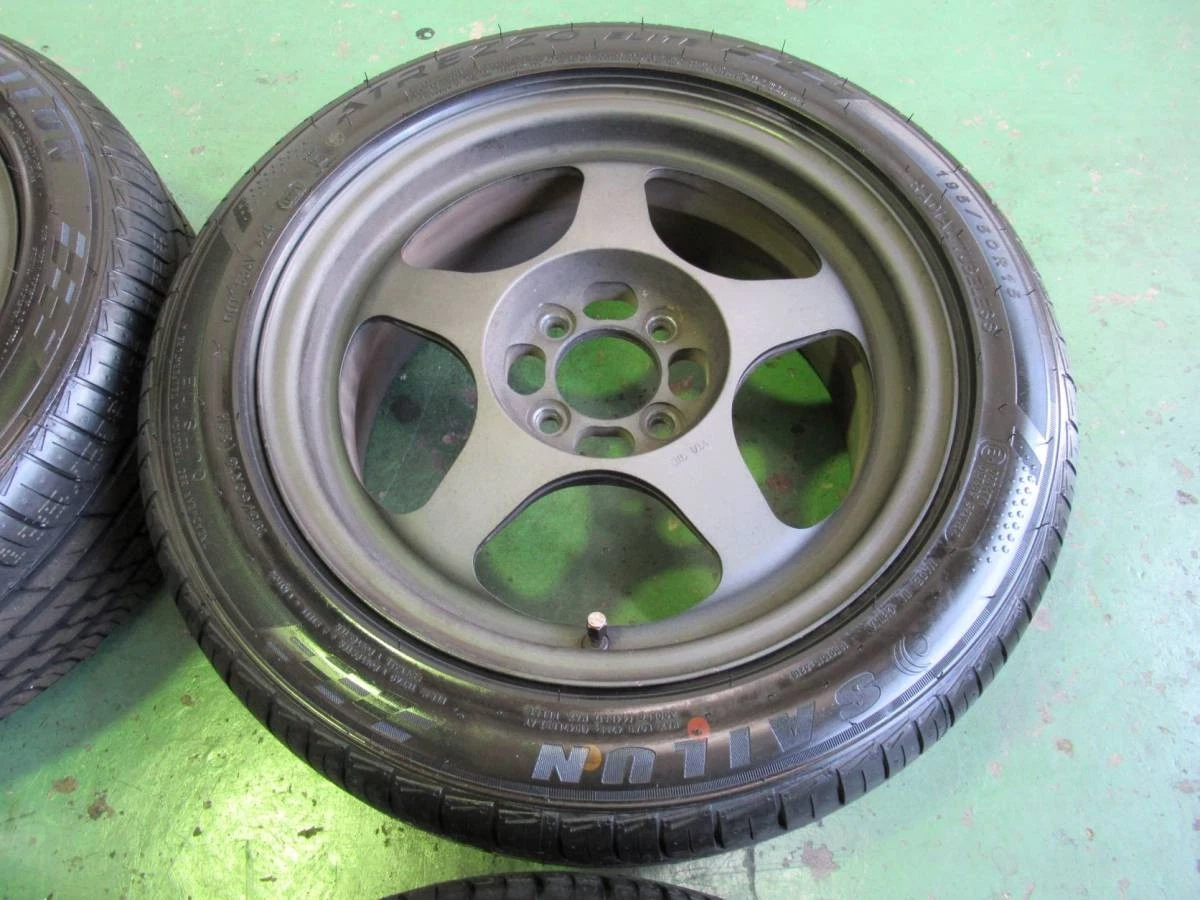 JDM DEEPSpoonspoon 15-inch SW388 15x6.5J +35 PCD100 4H 195/50R15 2021 No Tires - Image 3