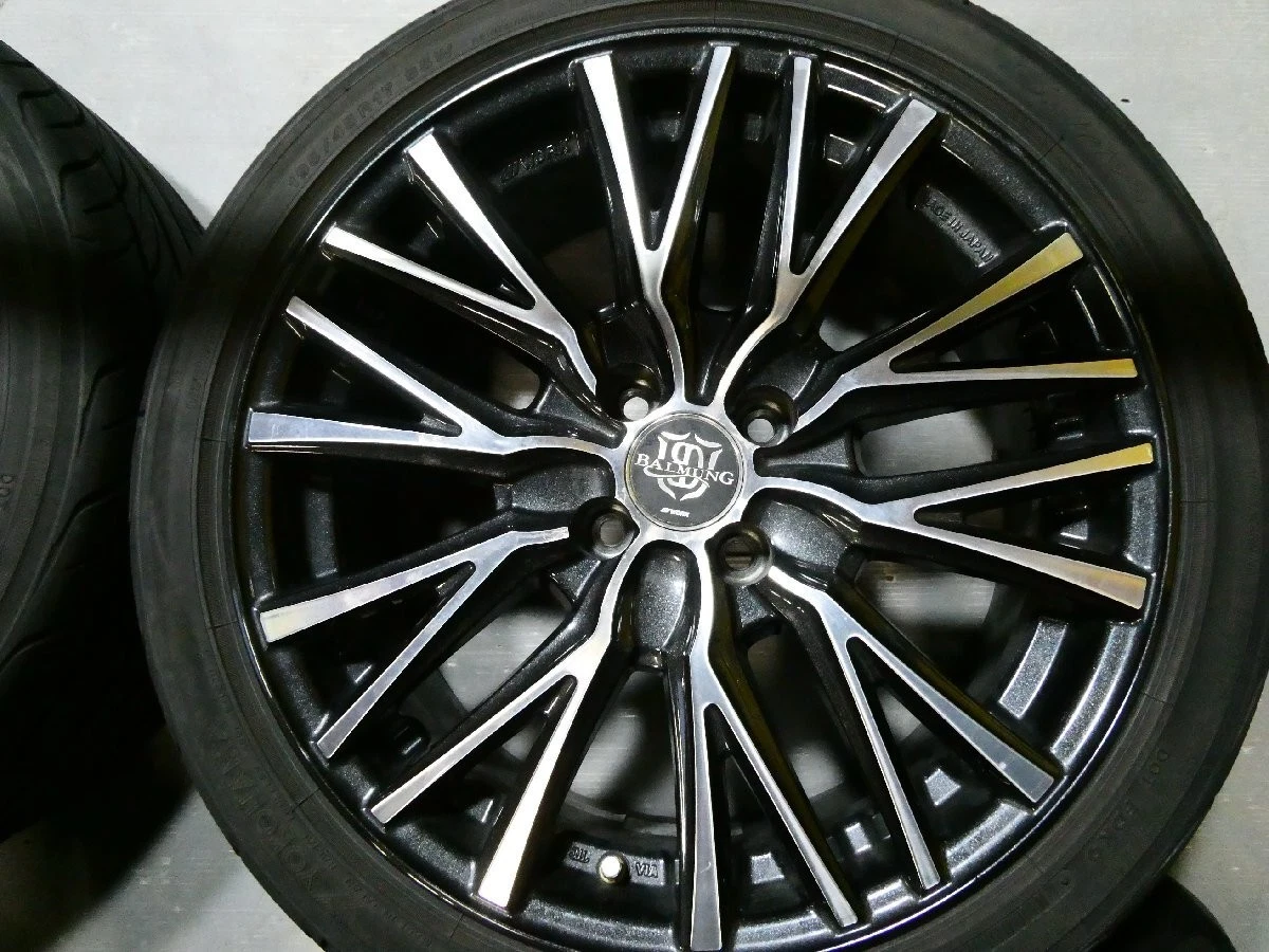 JDM F1248 Used Summer 195/45R17 x7J +42 WORK Aluminum Summer 4Book Yok No Tires - Image 5