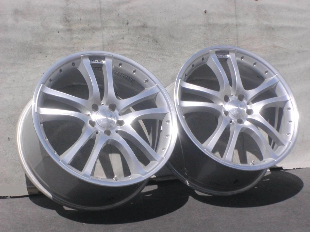 JDM Over 700000 yen Brabus Mono RockS 9J 9.5J PCD112-5H wheels for Mer No Tires - Image 2