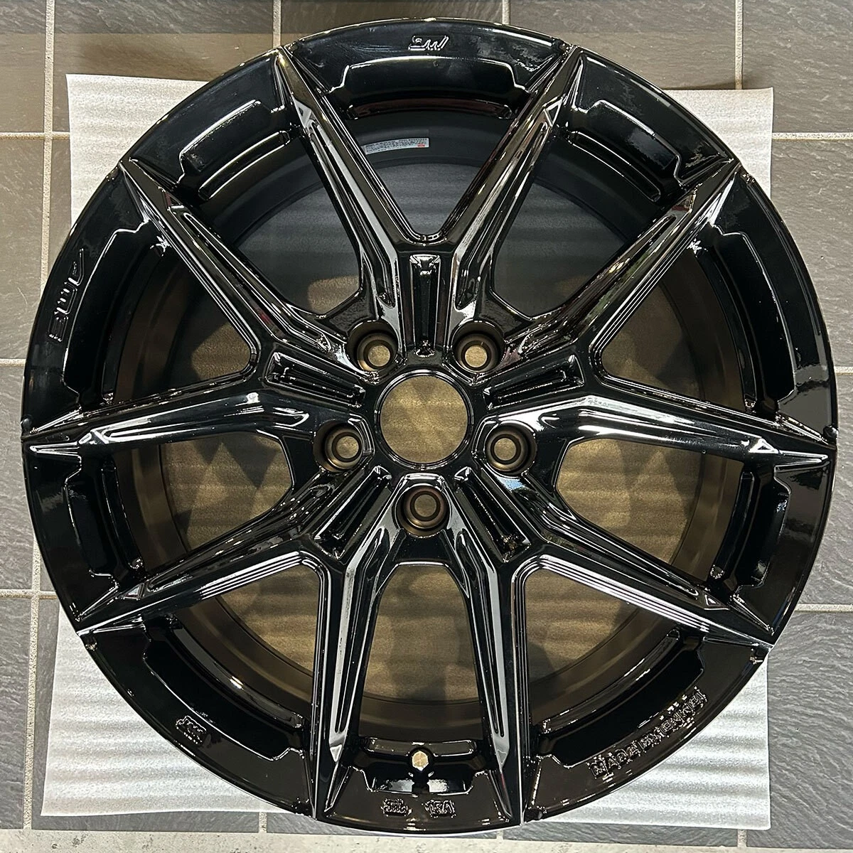 JDM AME Aluminum Wheels Smack IG-TEC 187.5J 38 5-114 4-Pack | AME Outl No Tires - Image 7