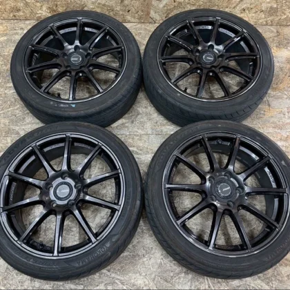 JDM Rare RAYS Gravillage ITS 57TRANSCEND 177J+50 PCD114.3 5-hole 5H Sw No Tires