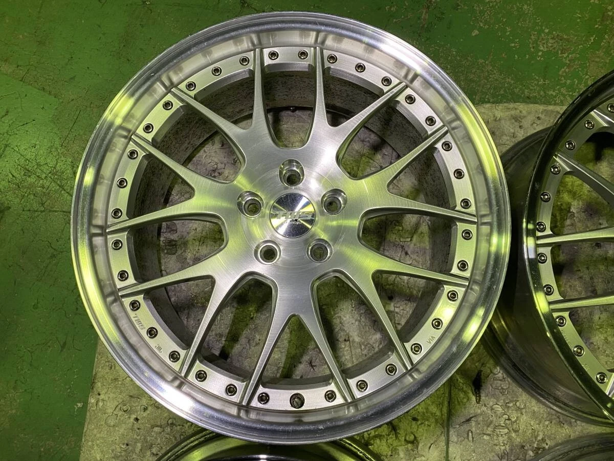 JDM High-quality forged 2-piece TWS Exlete 107M 19FORGED 7.5J +30 9J + No Tires - Image 4
