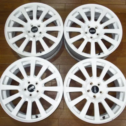 JDM Subaru SG5 Forester STi genuine BBS 7J-17 offset +48 pcd100/5H 17- No Tires
