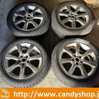 JDM Used 9-tooth studless tires 215/55R17V35 for Skyline genuine Dunlo No Tires