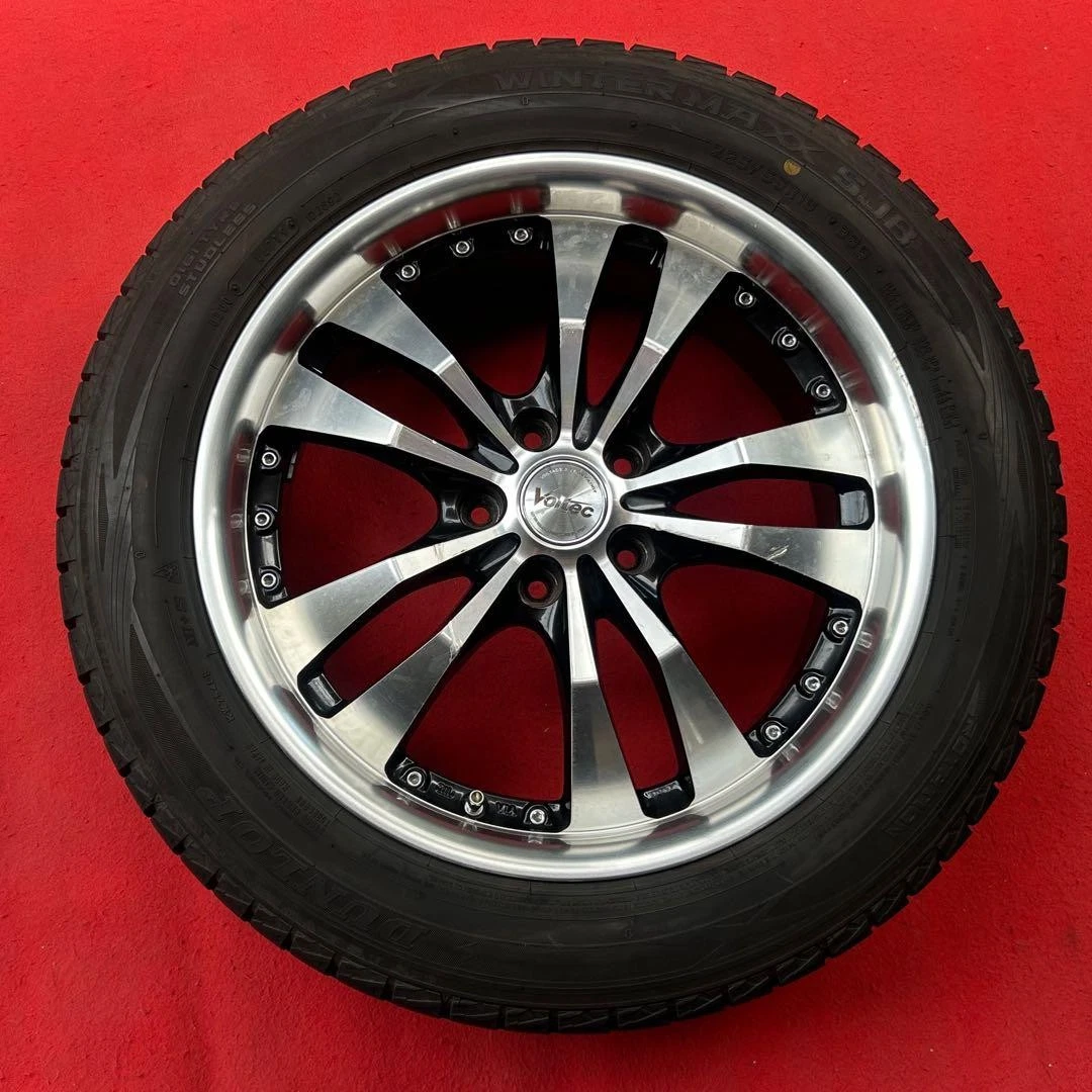 JDM 85% grooved BEST VOLTEC 18 inch x 7.5J +48 No Tires - Image 3