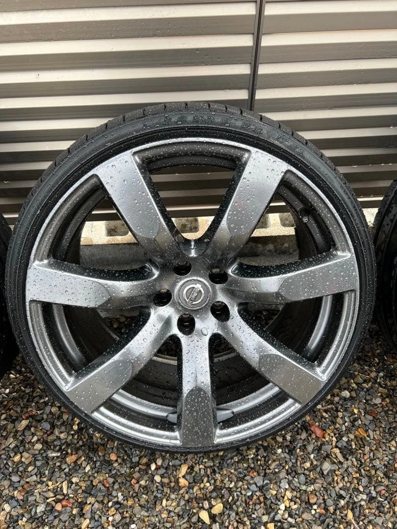 JDM GT-R R35 rear tires 10.5J 4-pack No Tires - Image 3