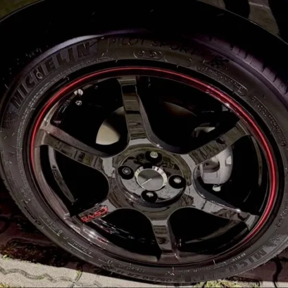 JDM AURA BriZack 205/50 R17 Advan Racing CS-V6 tires No Tires