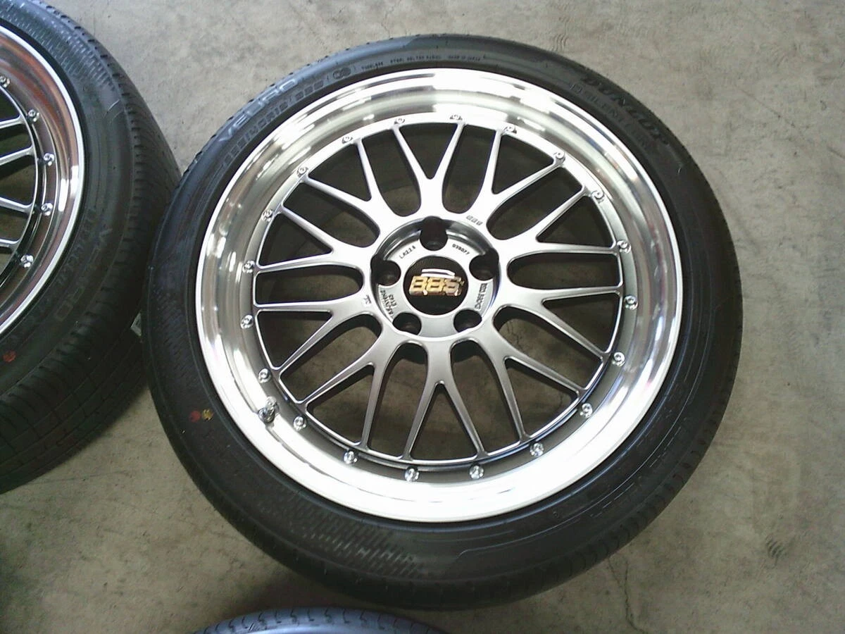 JDM Superb BBS LM220/LM257 19-inch Tire & Wheel Set 4-Book LM 235/40R1 No Tires - Image 4