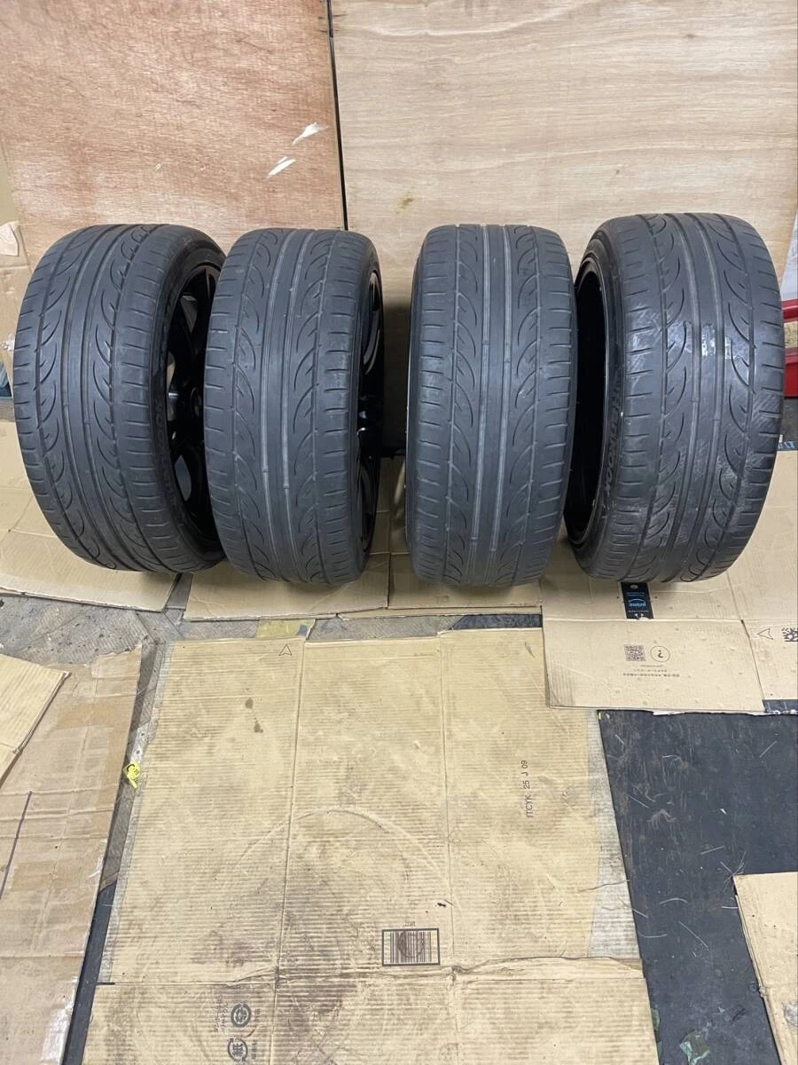 JDM Genuine BMW 18-inch wheel and tire set from Tsuzuki Ward Yokohama No Tires - Image 10