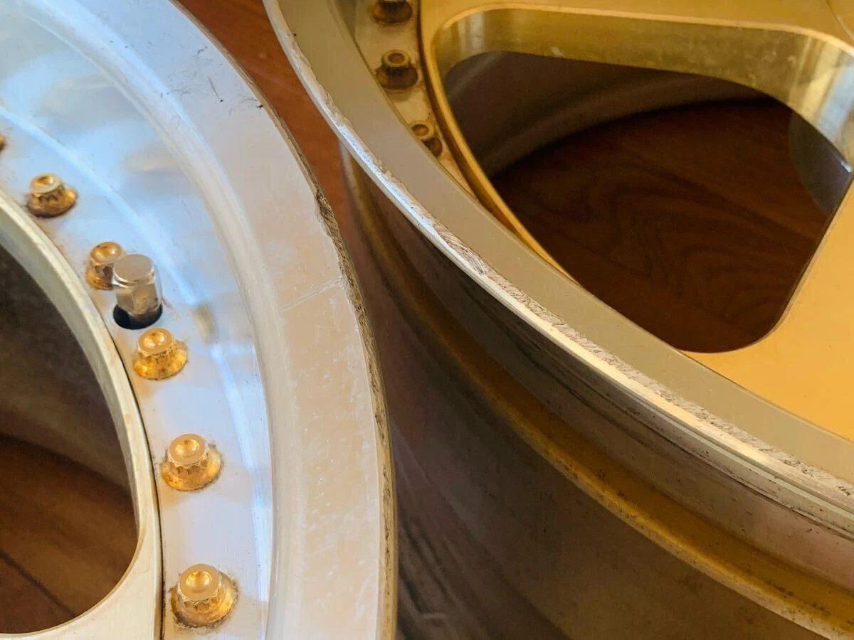 JDM R33GT-RSize MANARAY SPORT MS-6 HYPER gold disc 1810J +23 manaleisp No Tires - Image 7