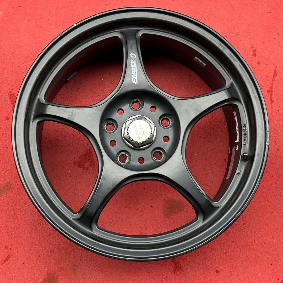 JDM 5ZIGEN 5-Dimensional TRY HARDER FN01R-C 17-inch x 7J +42 No Tires - Image 4