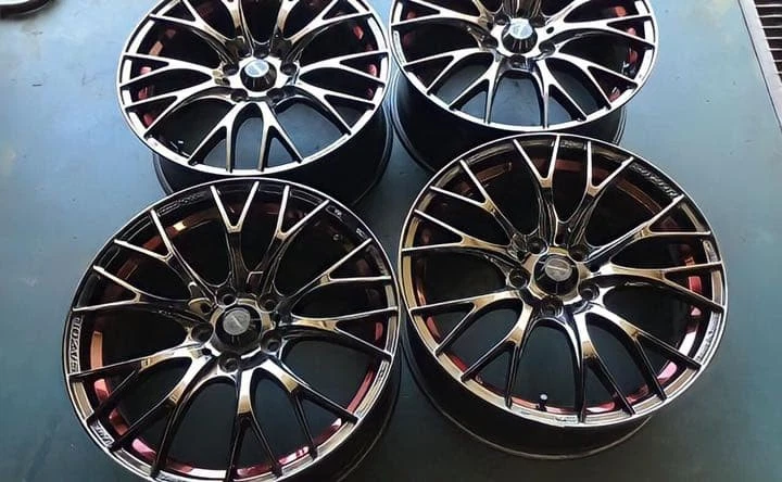 JDM Weds 18 inch Sporty Weds Wheel 4-Book Set No Tires