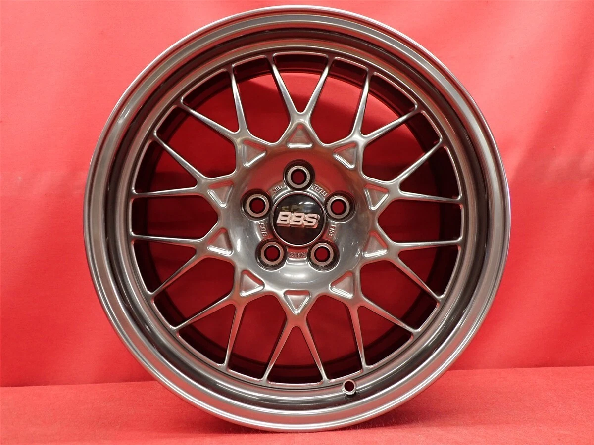 JDM Lightweight 7.1kg 1 pc Subaru genuine BBS used wheels 4Book 7J 17P No Tires - Image 5