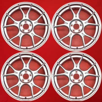 JDM Flow-formed lightweight TANABE SSR GTX02 wheels 8.4kg per wheel. U No Tires