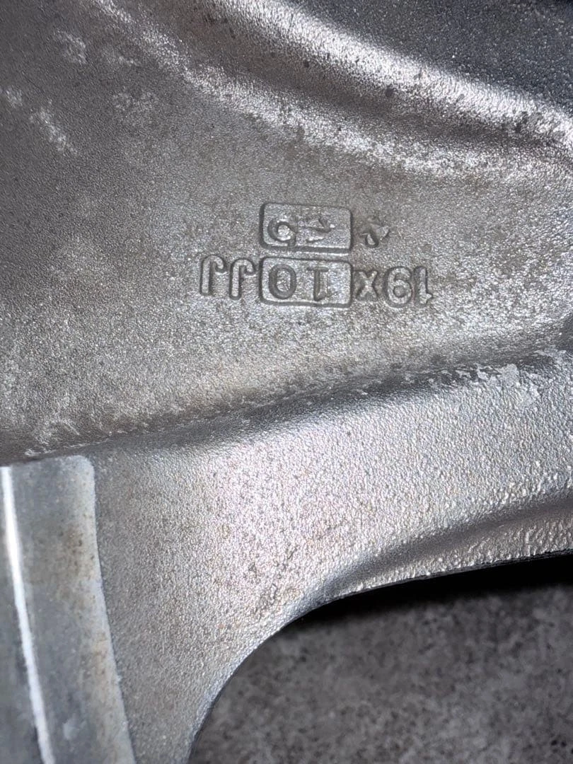 JDM Euroline 19-inch 10j deep rim No Tires - Image 3