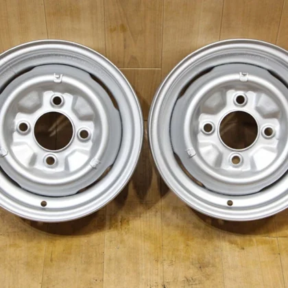 JDM C53 old car Nissan genuine iron 12X4J+30 PCD114.3 73mm hub 2-wheel No Tires