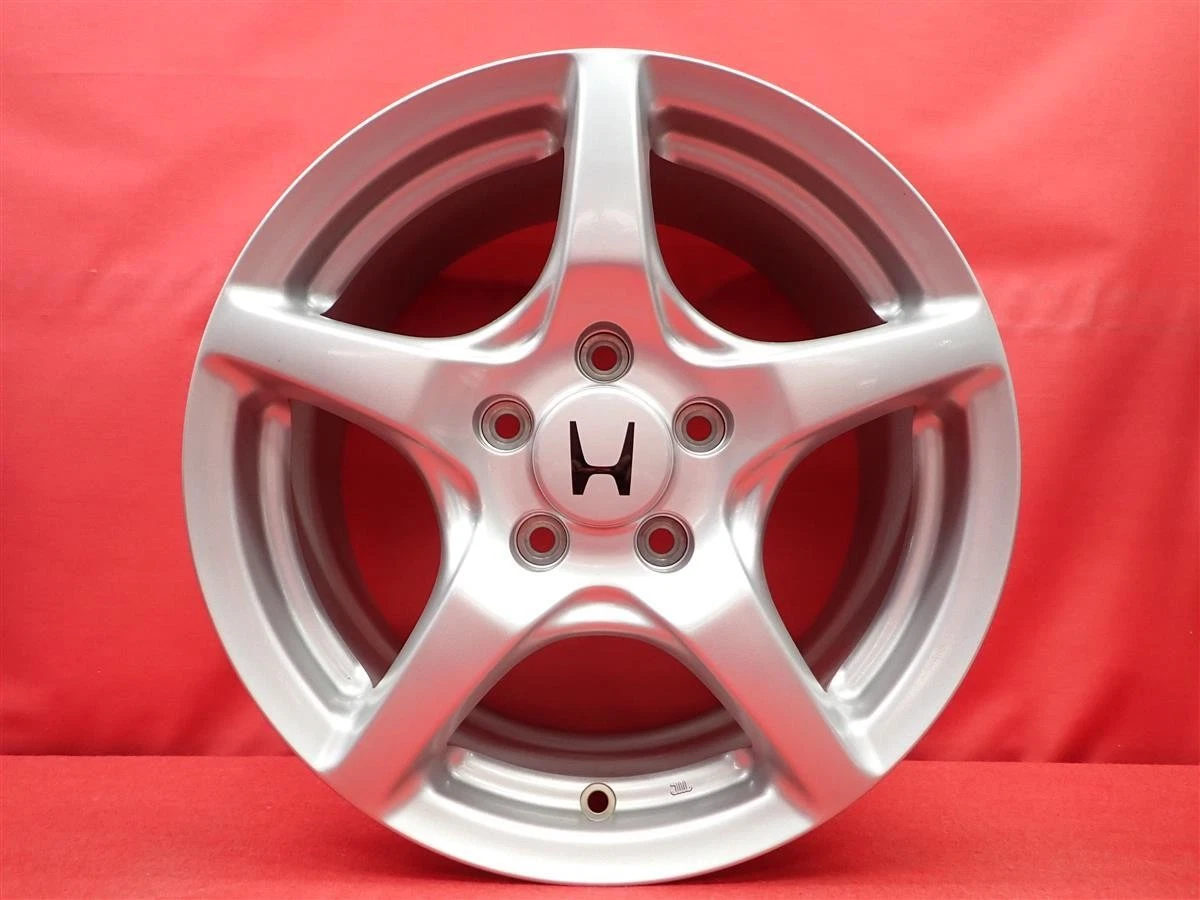 JDM Genuine HONDA S2000 Used Wheels 4Book 6.5/7.5J PCD114.3 5-Hole +55 No Tires - Image 7