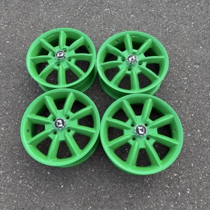 JDM Rare Pana Sports F1 154-hole PCD100 5J offset 45mm used aluminum w No Tires