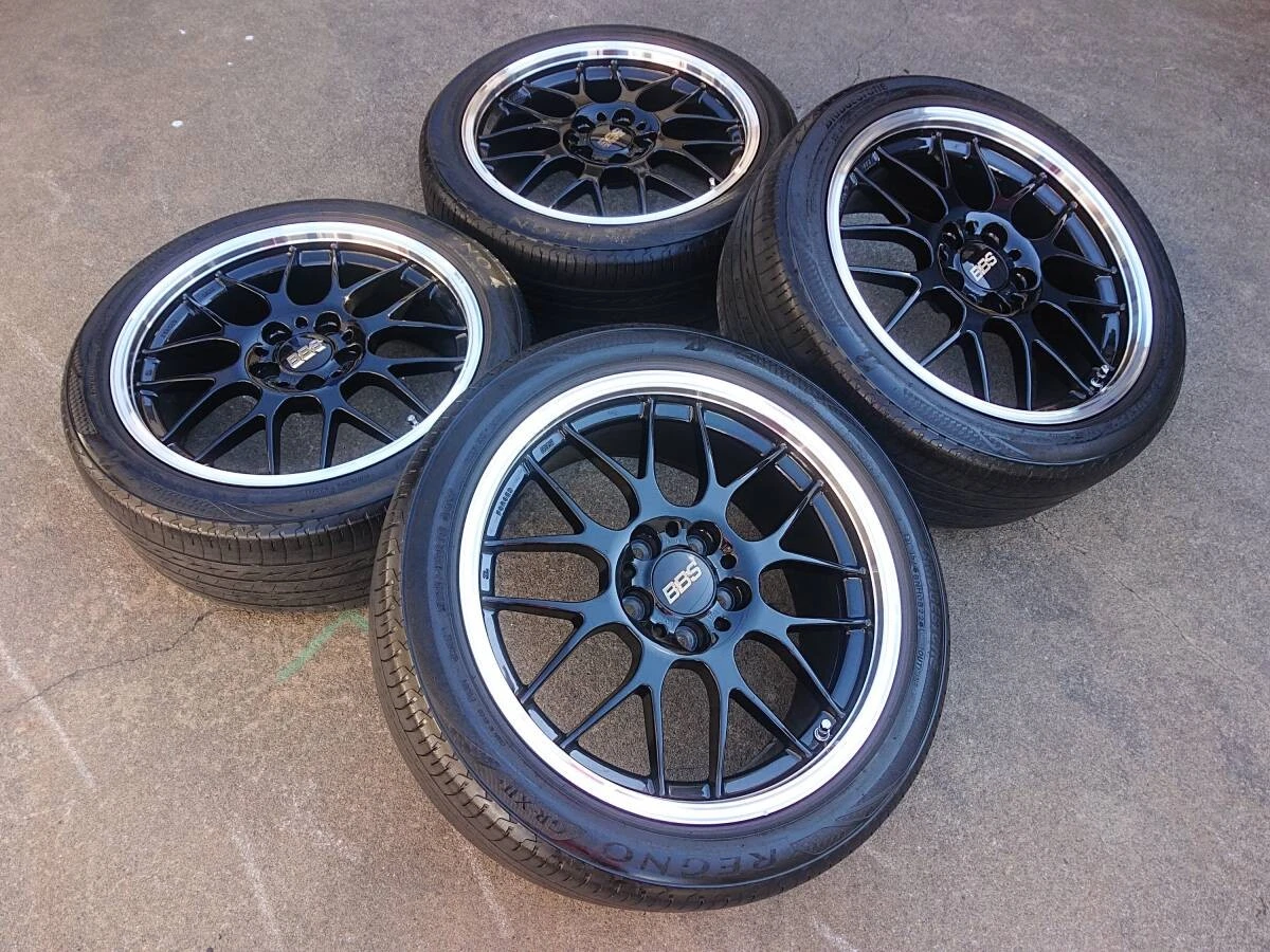 JDM Lightweight forging BBS RG-R RG703H 188J OFF+40 5H PCD114.3 Hub PF No Tires - Image 9