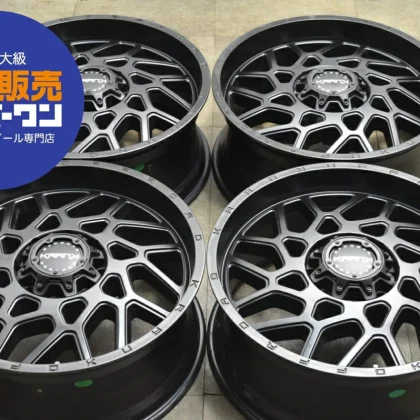 JDM Used 4-Book Wheel Set 229.5J x 22+7 PCD 165.1 Wheels Only No Tires