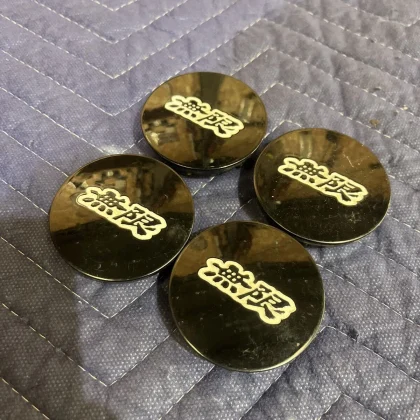JDM Limited Edition MUGEN Center Caps 4 Individual Set for Honda GP? M No Tires