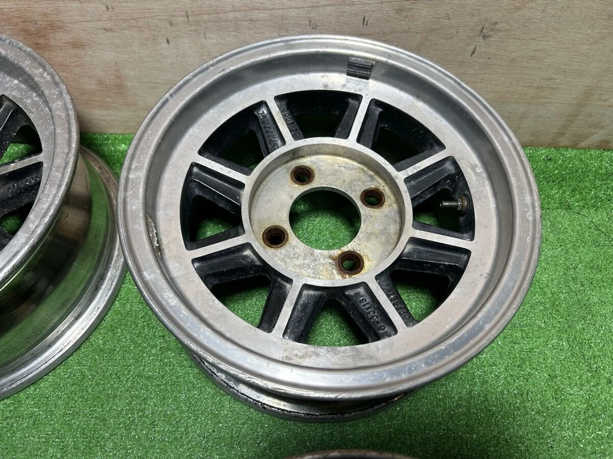 JDM HAYASHI RACING Hayashi Racing STREET 1313x6J +7 114.3/4H PCD114.3 No Tires - Image 4