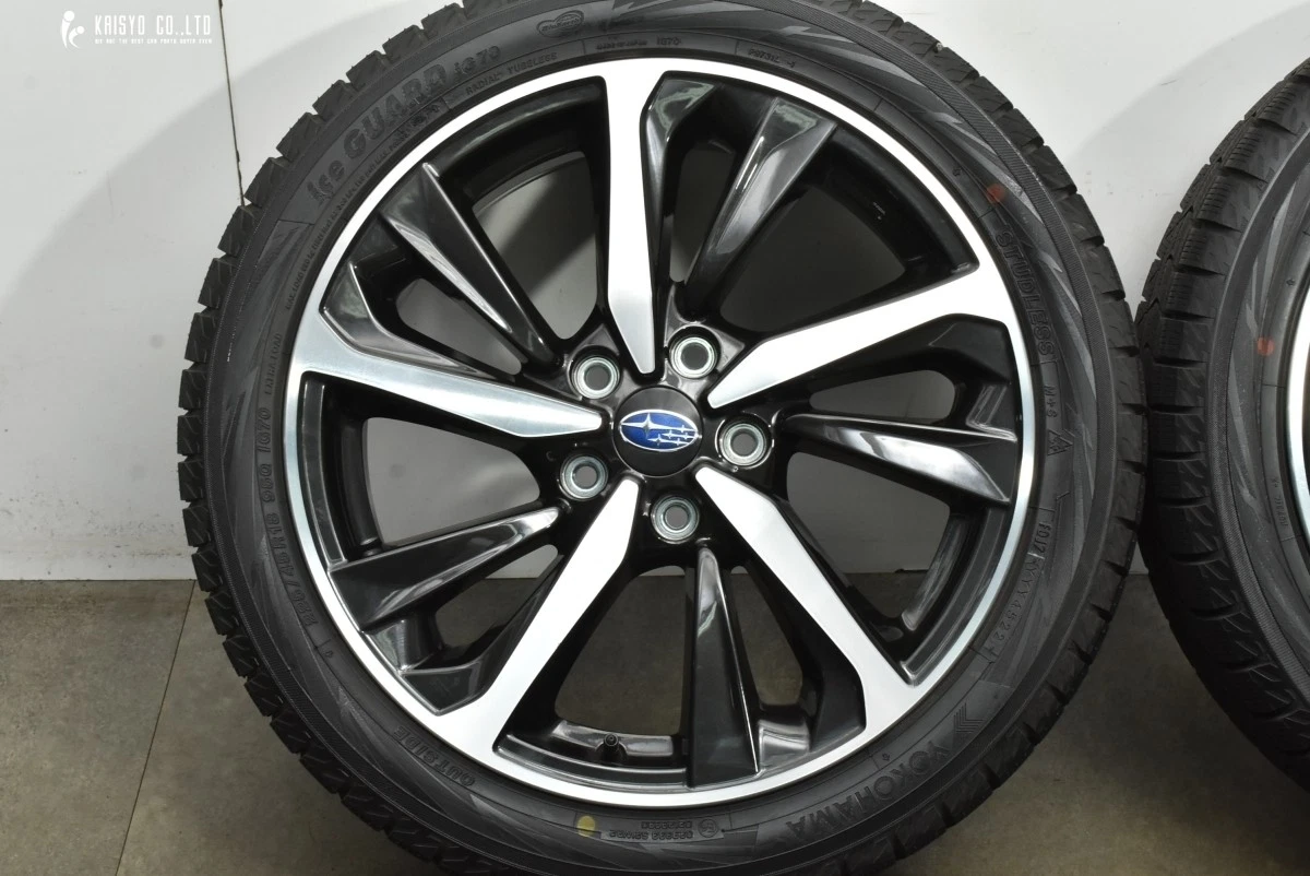 JDM Sharpened Groove Subaru Levorg VN OEM 18-inch 7.5J +55 PCD114.3 Yo No Tires - Image 5