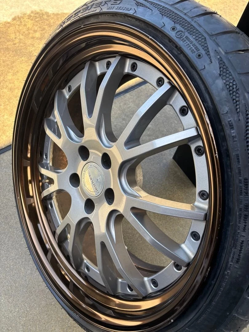 JDM 20-inch Gnosis Work Wheels 4Book No Tires - Image 3