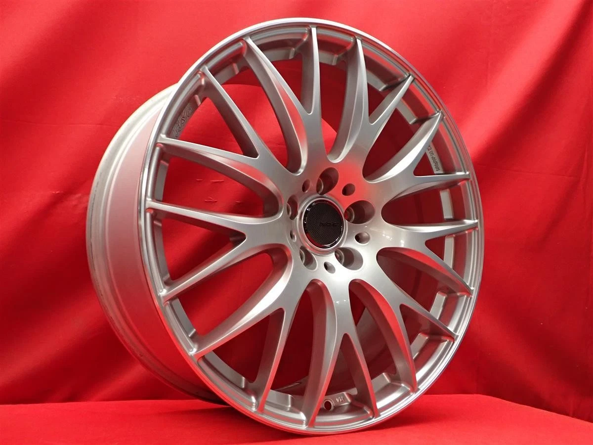 JDM RAYS Homura 2x9 4Wheels no tires 20x8.5+45 9.5+45 5x114.3 FBBKF - Image 2