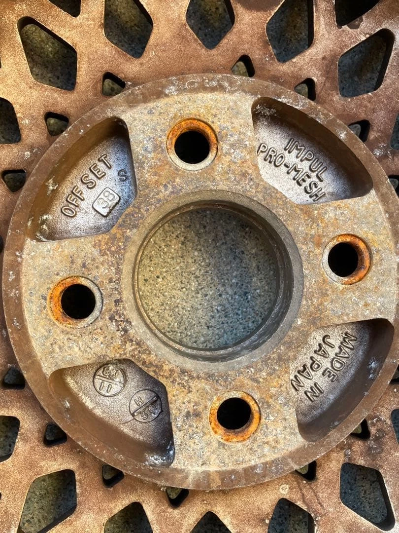 JDM 13Impul Promesh Wheels 5.5j 38 PCD100 6Book No Tires - Image 6