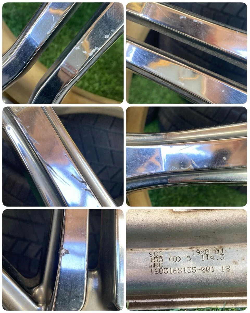 JDM WORK Schwert SC6 Aluminum Wheels 4-Piece Set 198.0J Offset +55 PCD No Tires - Image 10