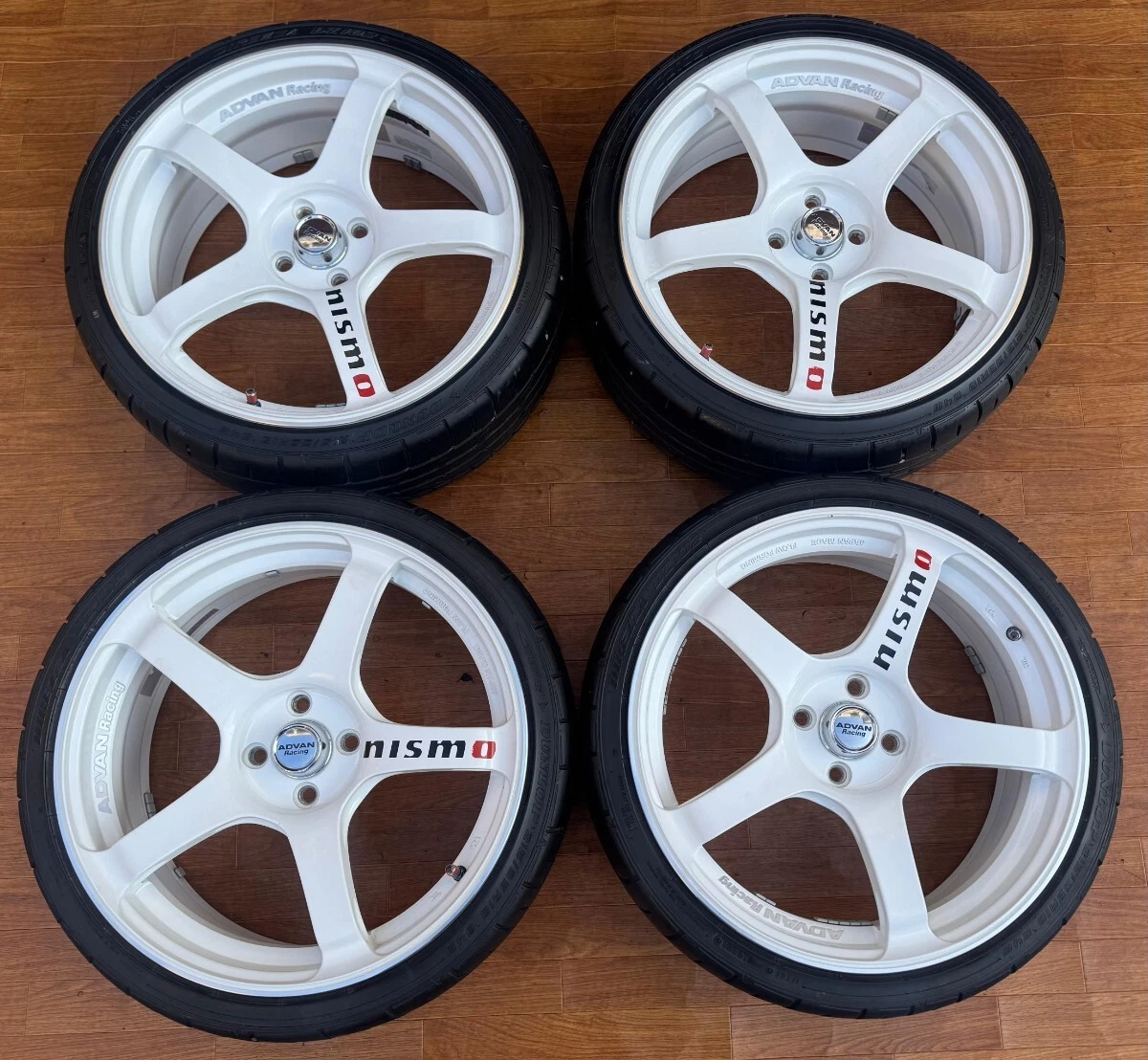 JDM Japan-made YOKOHAMA ADVAN Racing 18-inch wheels with DUNLOP 215/35 No Tires - Image 6