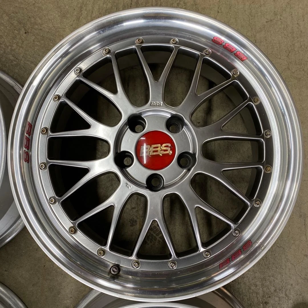 JDM BBS LM Wheel 4-Book Set 8J x 18 +35 5/114.3 No Tires - Image 5