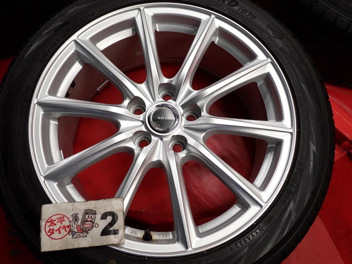 JDM 4-Book Set for Toyota Yokohama IceGuard 7 iG70 235/45R18 98Q 10-Sp No Tires - Image 6