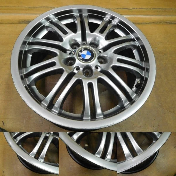 JDM 16-188 Rare BMW E46 M3 OEM 18in 9J+26 8J+47 spare wheels for wint No Tires - Image 2