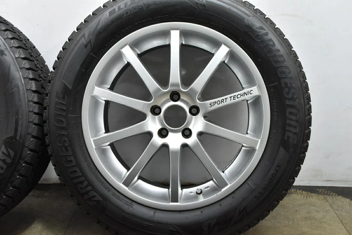 JDM Used Dunlop 4-Book Wheel Set 187.5JJ x 18 +50 PCD 108 235/60R18 10 No Tires - Image 7