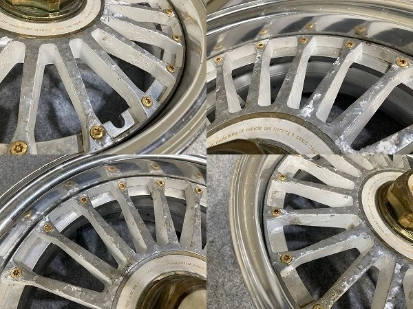 JDM Rare WEDS ALBINO 156.5JJ +16 PCD114.3 4H 2-Book Set Weds Albino U1 No Tires - Image 3