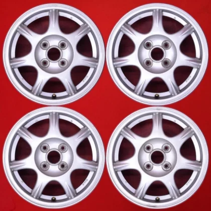 JDM 4-Book Set Used Mazda Eunos Roadster NA Series Genuine 7-Spoke Alu No Tires