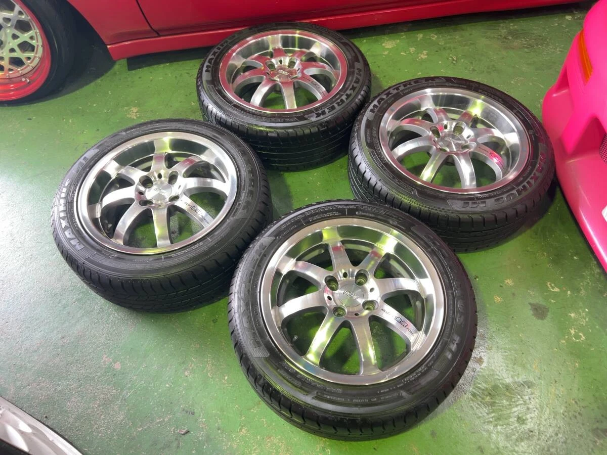 JDM DEEPSRACING Nothing Limited Mugen NR 156.5J +45 PCD100 4-Pack Set No Tires - Image 2