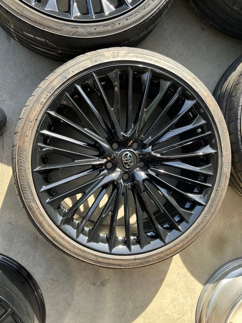 JDM WALD Genuine Line Wheels & Tires 21-inch Bridgestone 4Book for Alp No Tires - Image 6