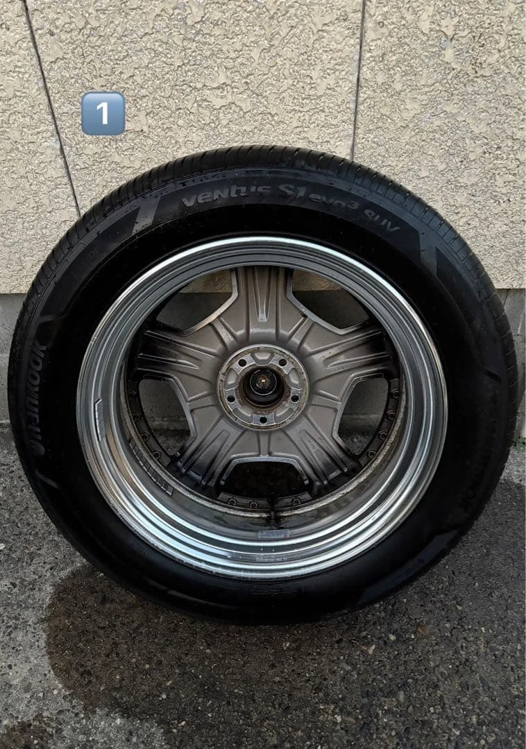 JDM WORK Lanvec LD1 19inch tire 4Book work Lanvec No Tires - Image 4